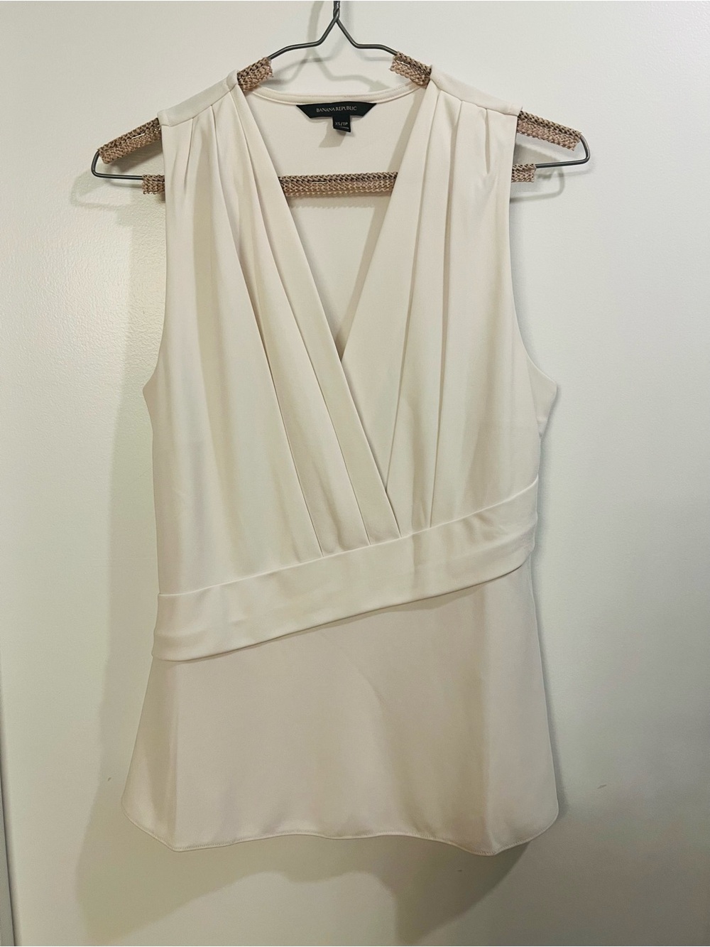 Banana Republic Sleeveless Surplice Top